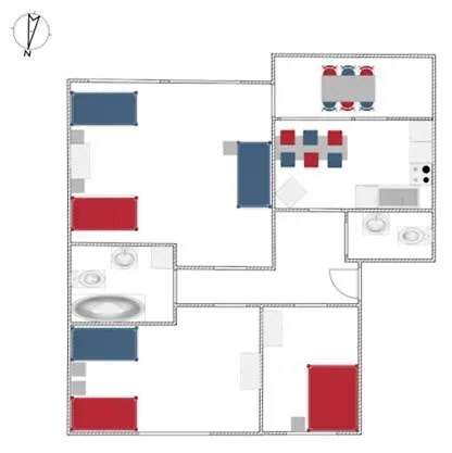 Homes Of Ruhr - Monteurwohnung Muehle Duisburg